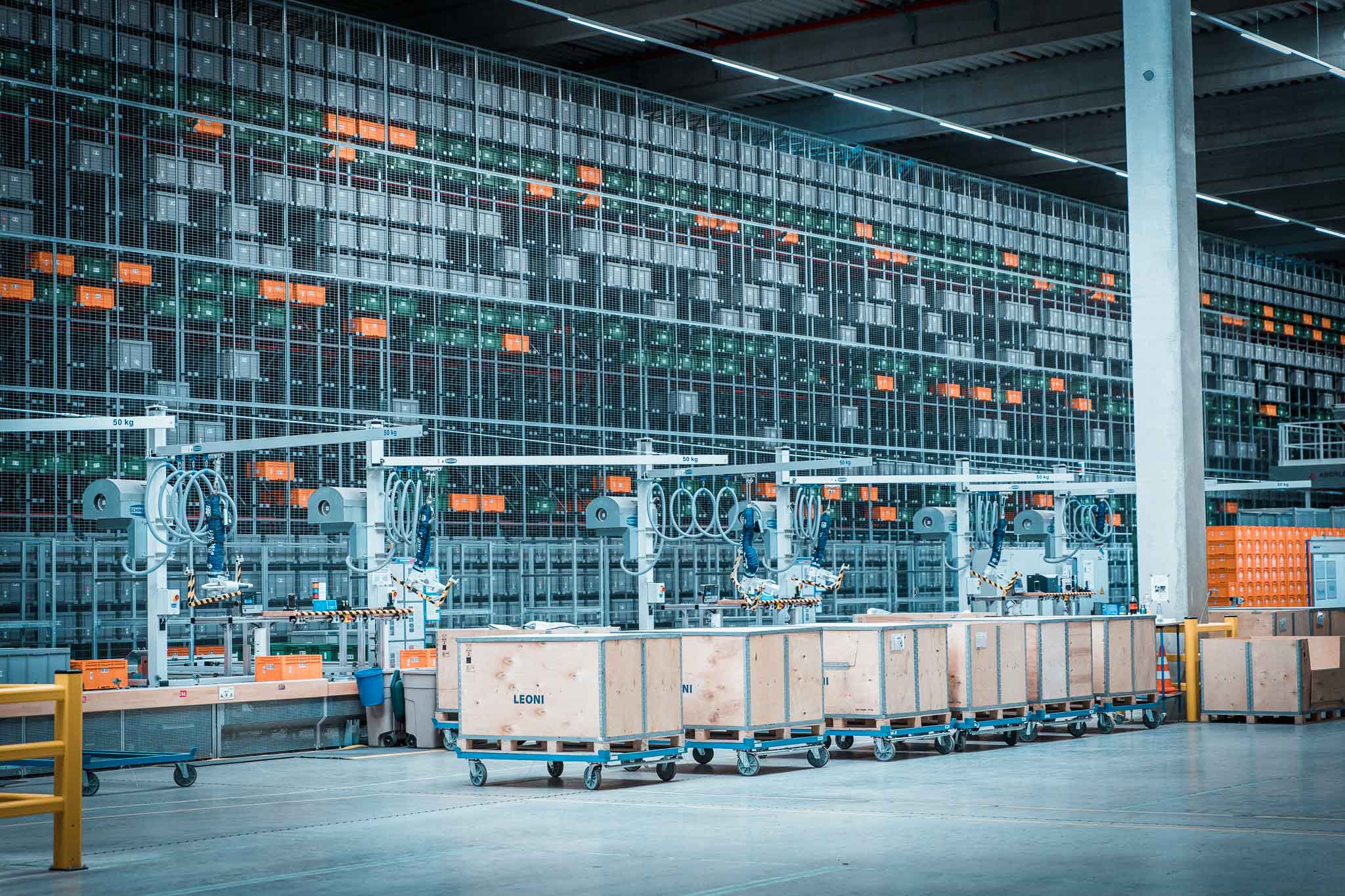 BLG Logistik Meerane Videodreh BTS 1