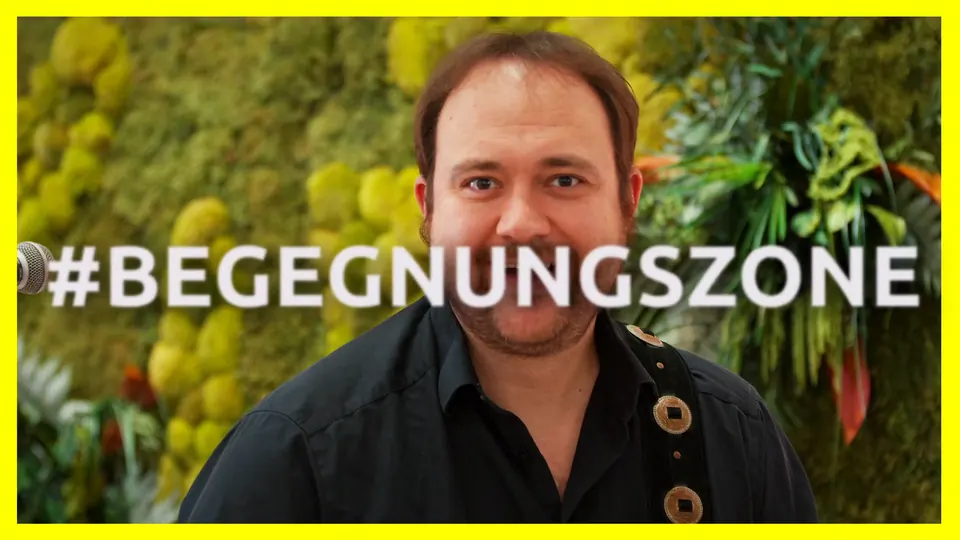 Titelkarte des Kapitels Begegnungszone aus dem Film