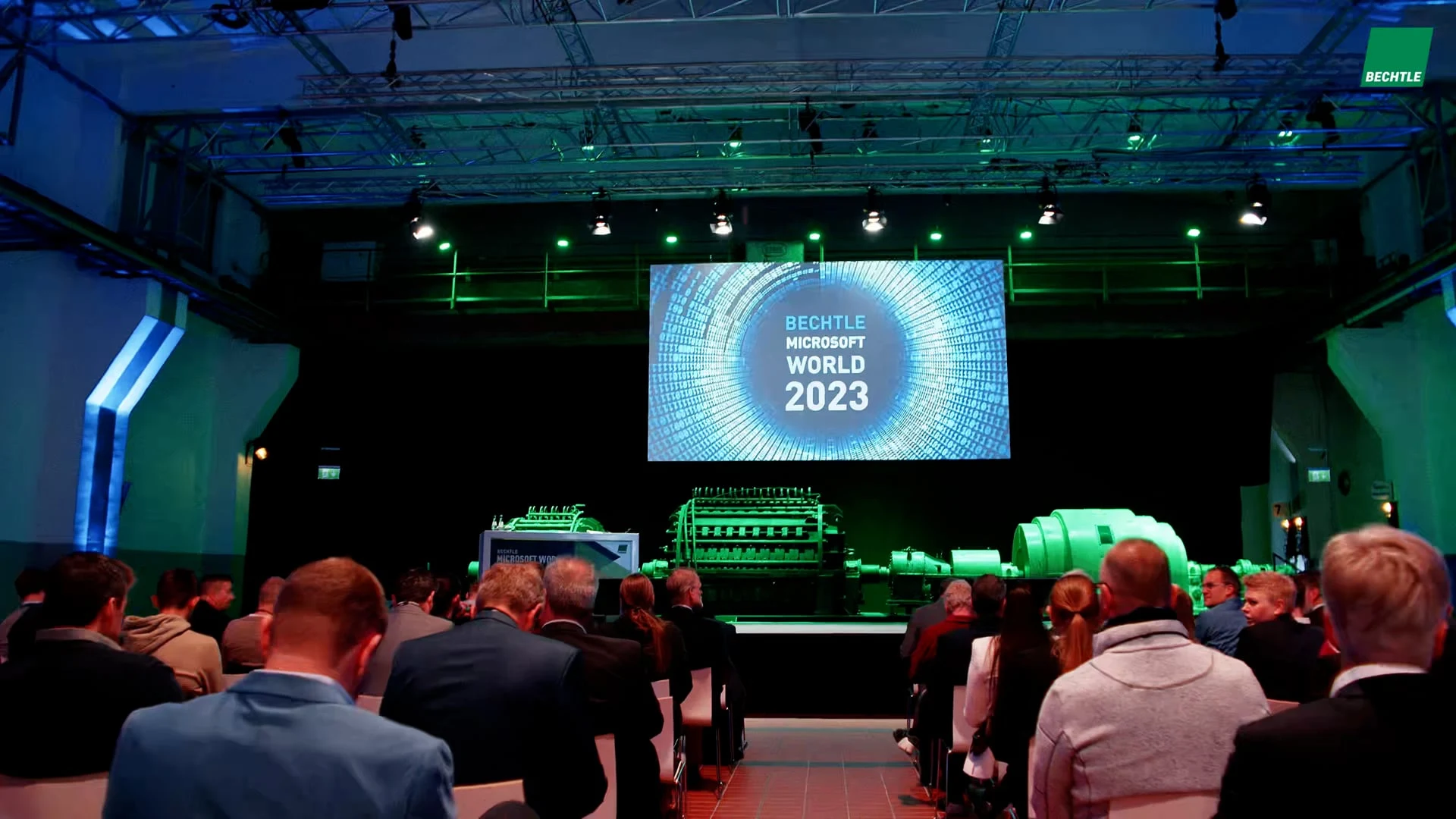 Bechtle Microsoft World NRW · Microsoft World in der Grand Hall Zollverein, 750 Gäste