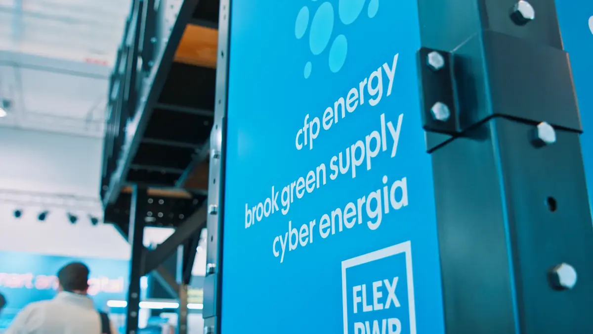 Messestand von CFP Energy auf der E-world in Essen
