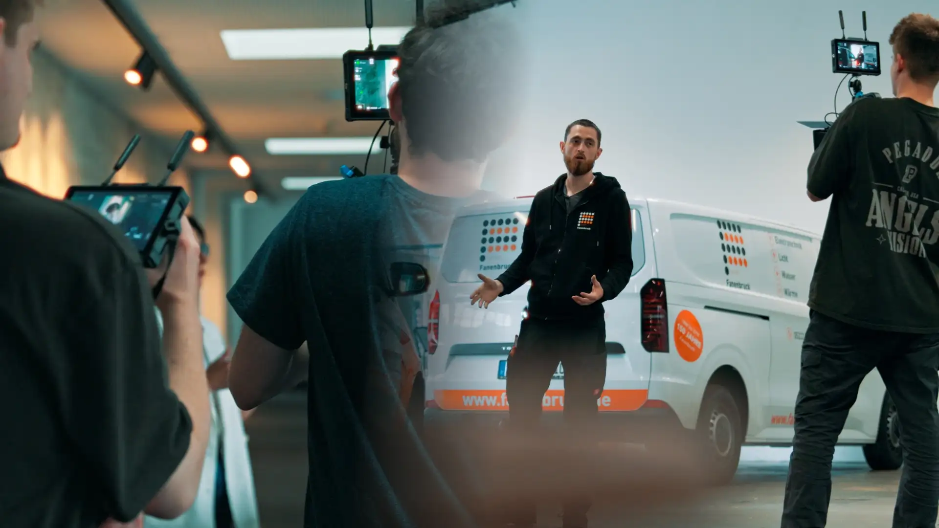 Videodreh im Handwerksbetrieb bei Fanenbruck