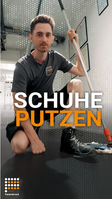 Cover des Reels Schuhe putzen