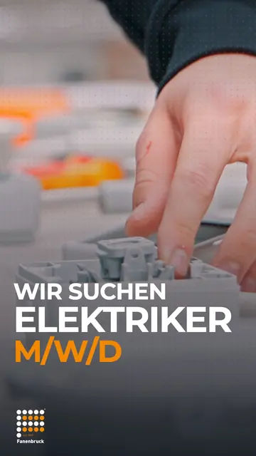 Cover des Reels Elektriker gesucht