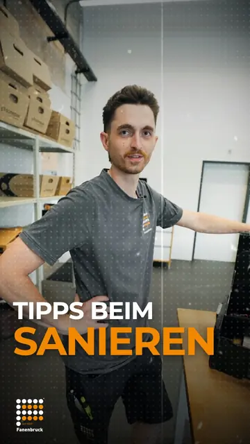 Cover des Reels Tipps fürs Sanieren