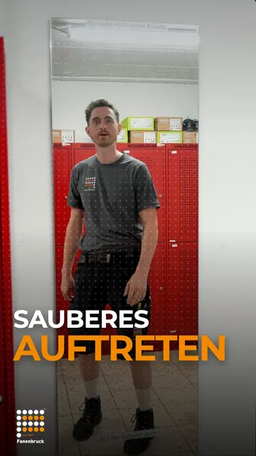 Cover des Reels Sauberes Auftreten