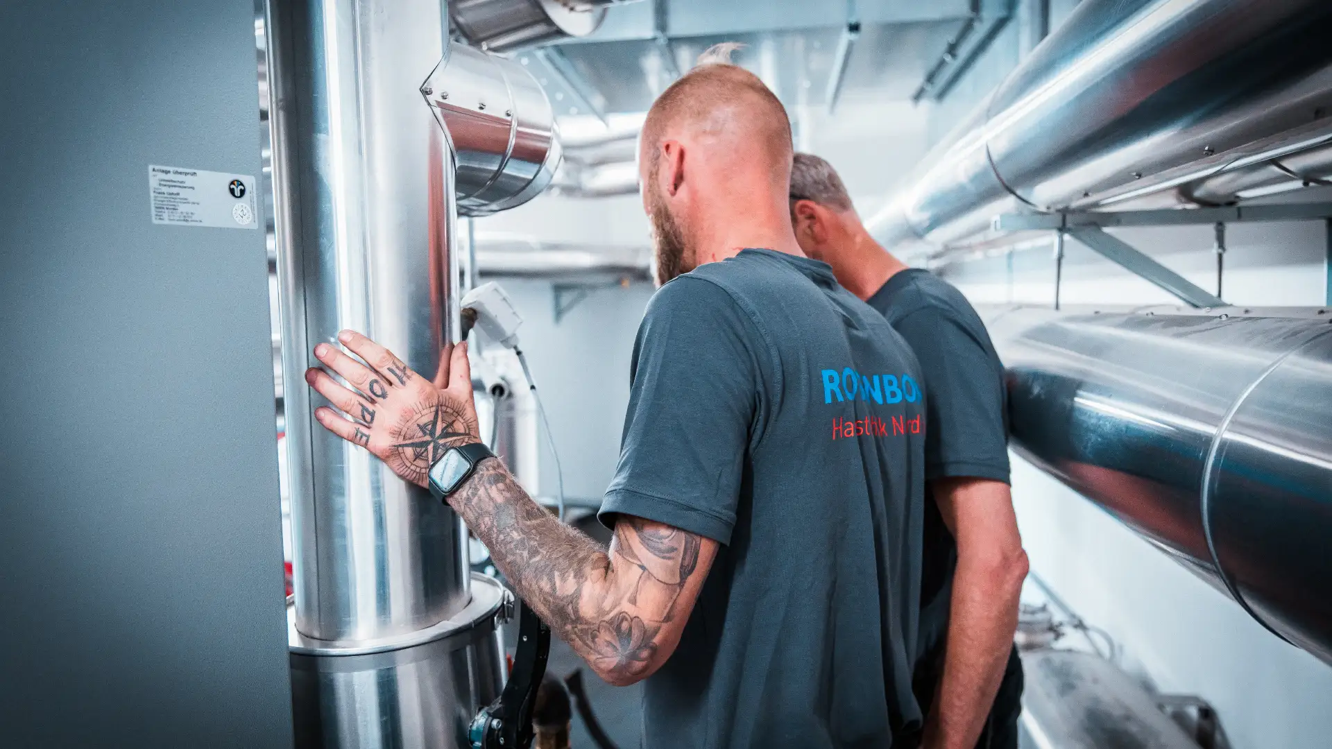 Baustellenmoment im Handwerks-Dreh
