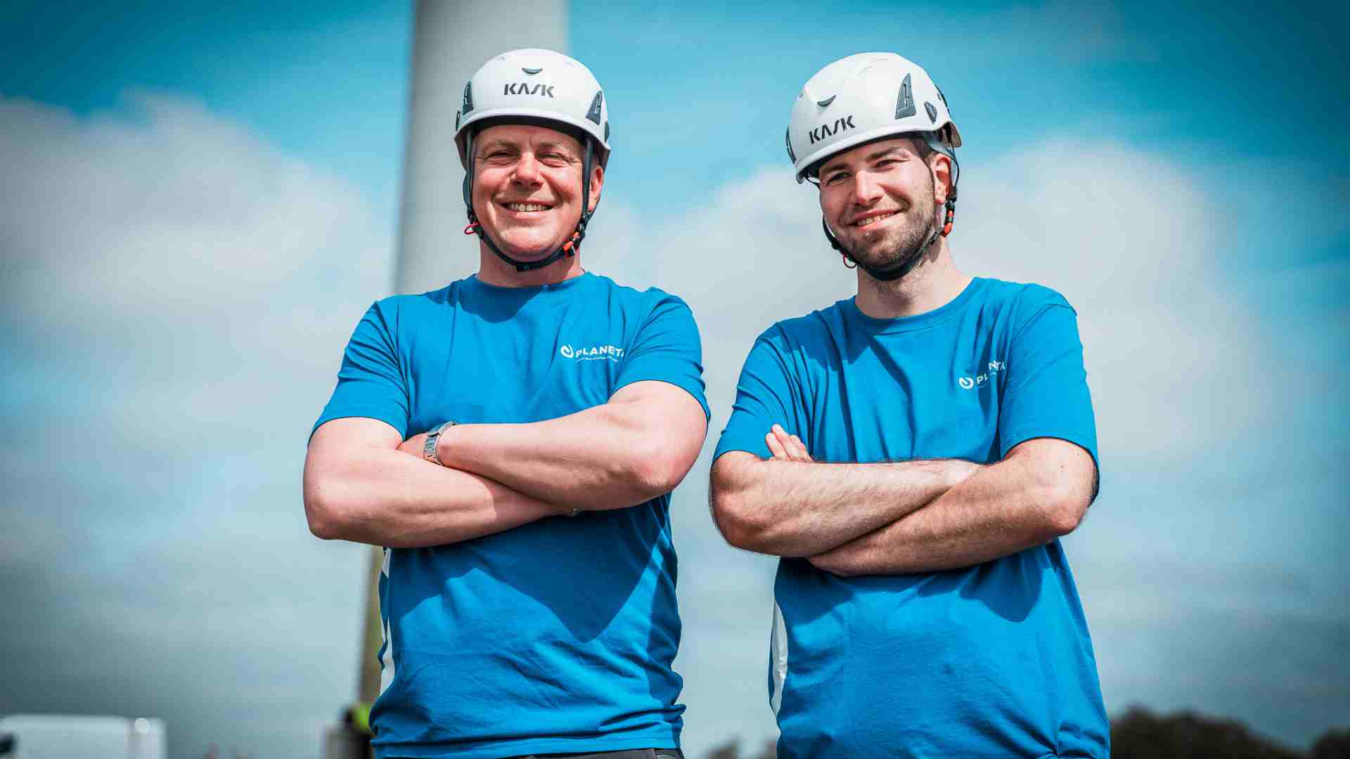 Imagefilm-Produktion Planeta · Servicetechniker auf dem Windrad
