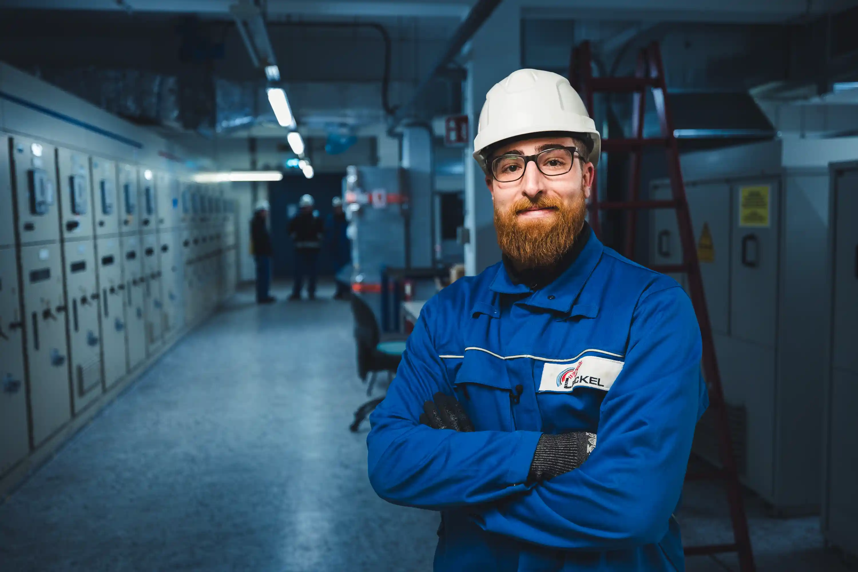 Werkstatt-Szene aus dem SHK-Alltag bei Wärmetechnik Leickel
