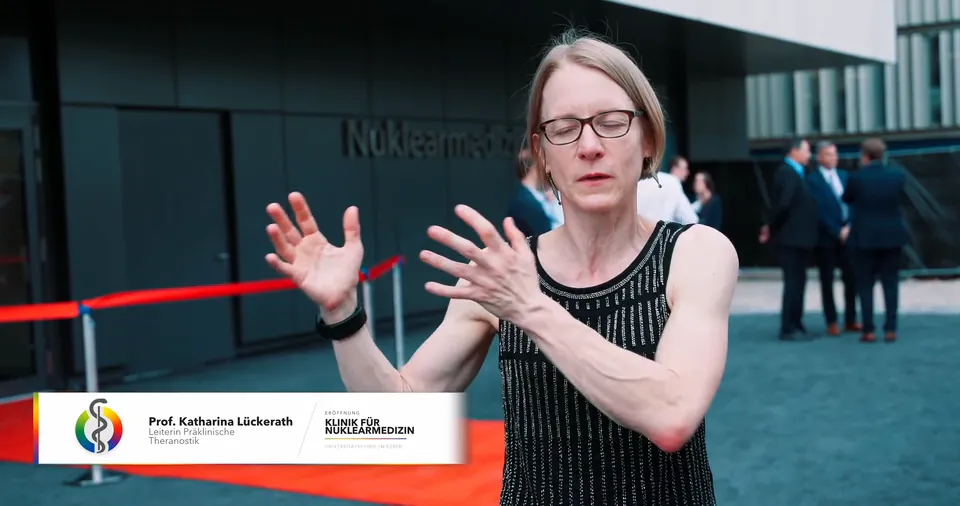 Prof. Katharina Lückerath im Interview zur Eröffnung