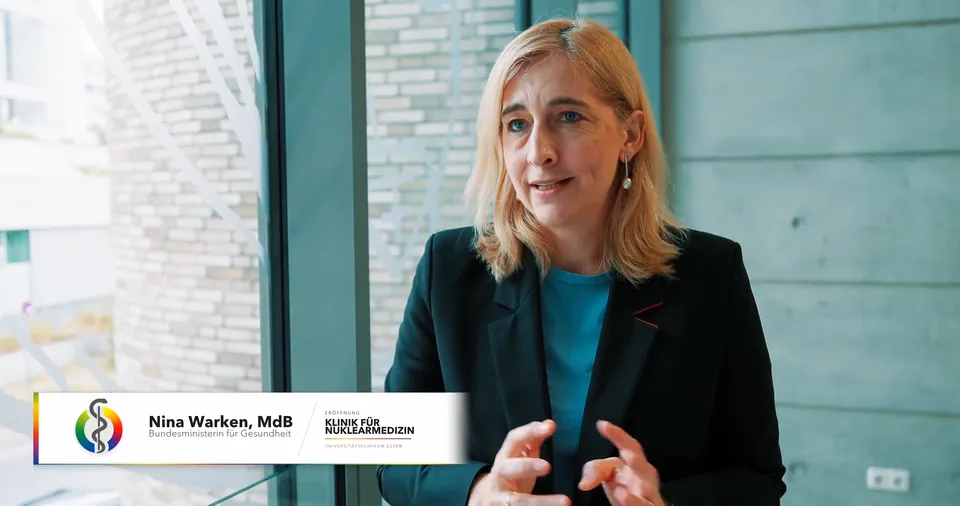 Nina Warken im Interview zur Eröffnung