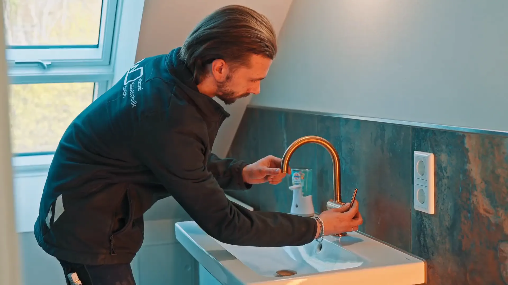 Wenzel Haustechnik · Imagefilm und Recruiting-Ads für einen SHK-Betrieb, der vorher kaum sichtbar war