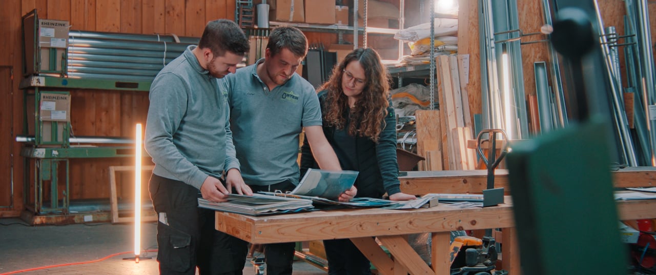 ZVDH · 100 Jahre Dachdeckerhandwerk · 100 Jahre Dachdeckerhandwerk, in einem emotionalen Jubiläumsfilm